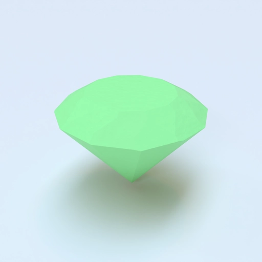 Diamond 8,1mm 3D model
