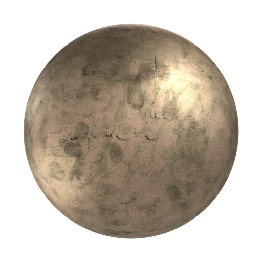 Dirty Brass 3D material