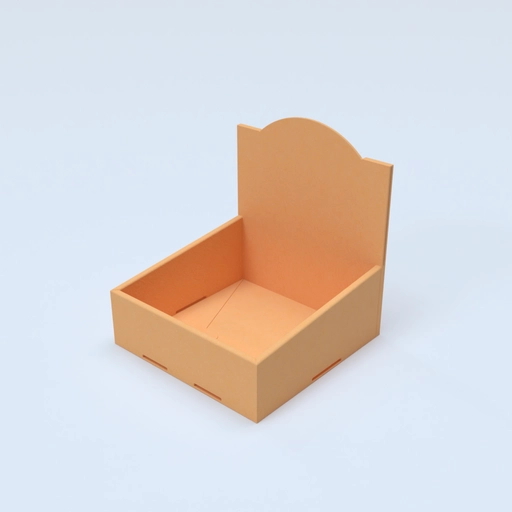 Display Box with Backboard Mockup 170312 3D model