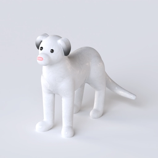 Dog 3D model