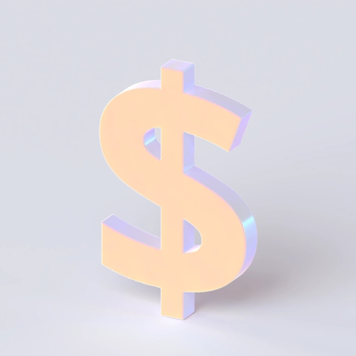 Dolla Icon 3D model