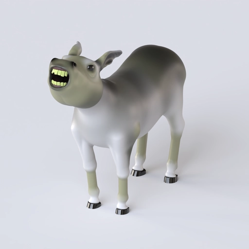 Donkey 3D model