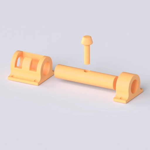 Door Latch 3D model