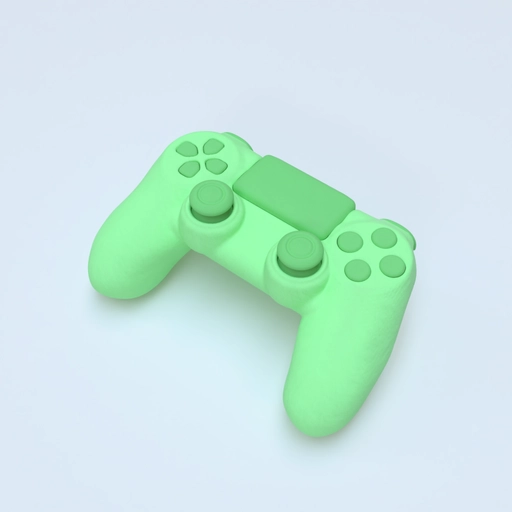 Dualshock 4 3D model