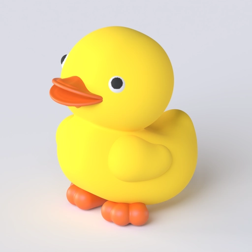 Duck 3D model