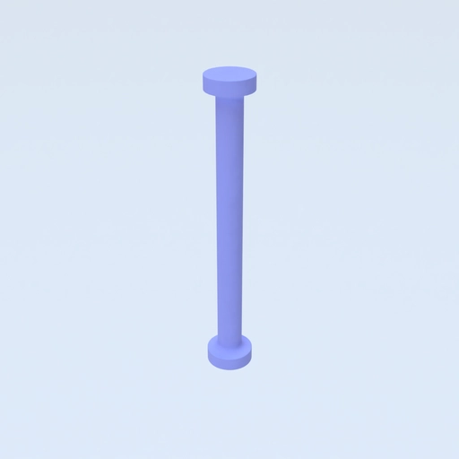 Ear Plug 0,88mm Template 3D model