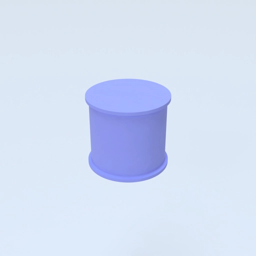 Ear Plug 11mm Template 3D model