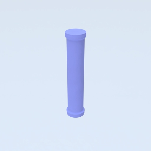 Ear Plug 2mm Template 3D model