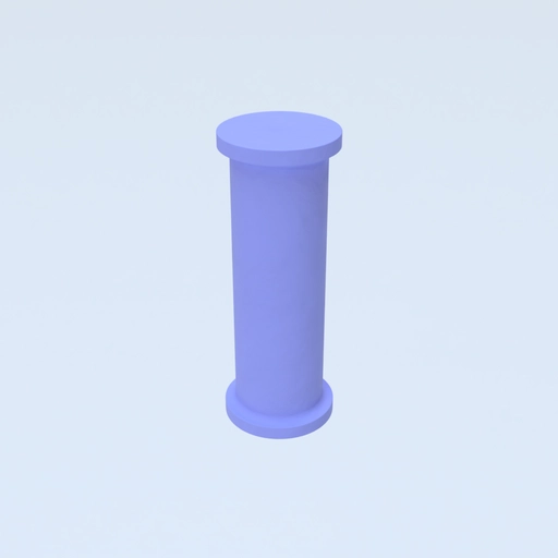 Ear Plug 3,2mm Template 3D model