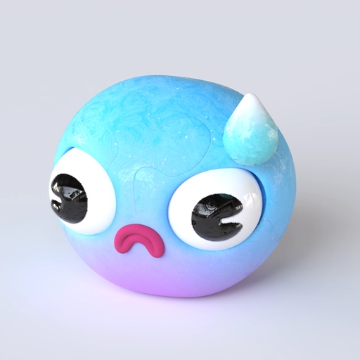Emoji 17 3D model