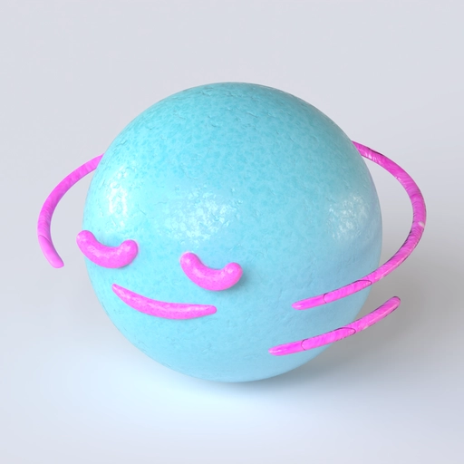Emoji 21 3D model