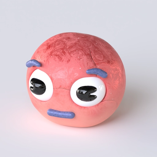 Emoji 4 3D model