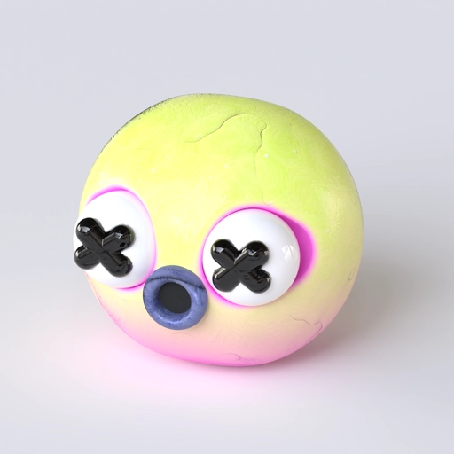 Emoji 5 3D model