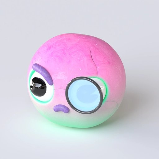 Emoji 7 3D model