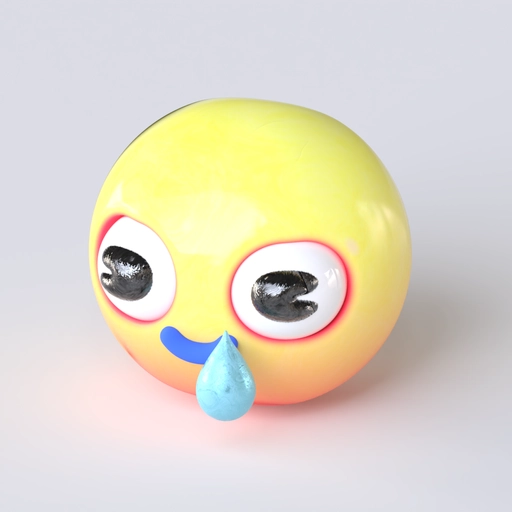 Emoji 9 3D model