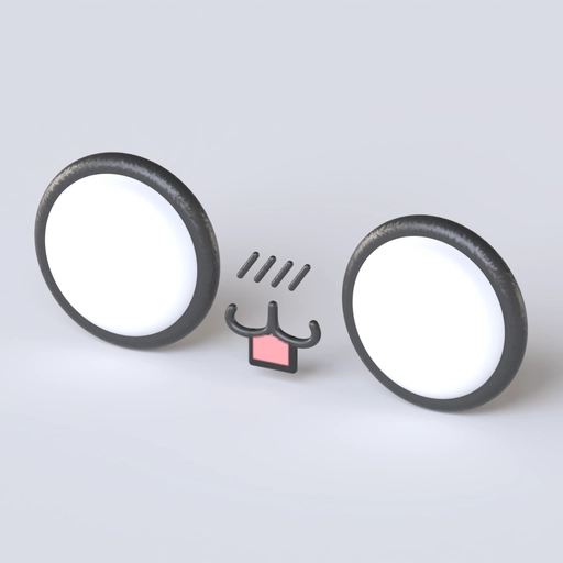 Expression 3D model