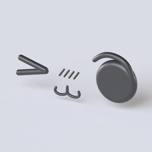Expression 2 3D model