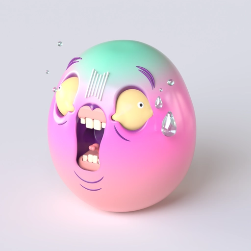 Face 3D model