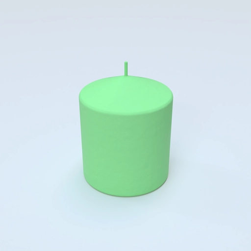 Fenomen Candle 8x6,7cm 3D model
