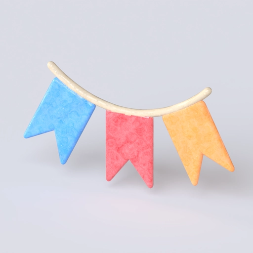 Festoons 3D model