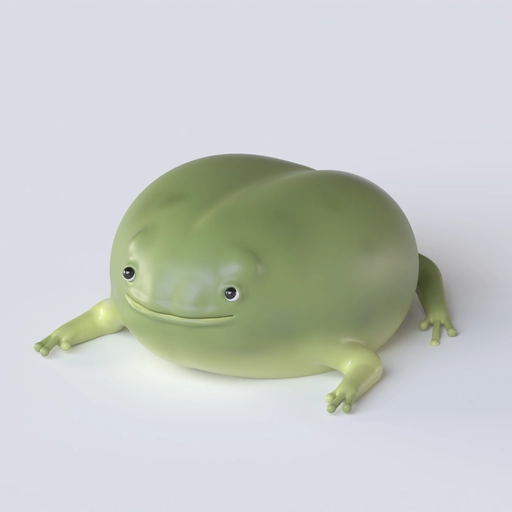 Frog 3D model
