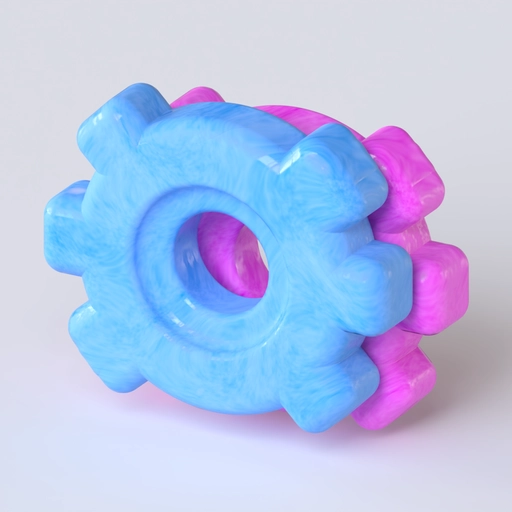 Gear Icon 3D model