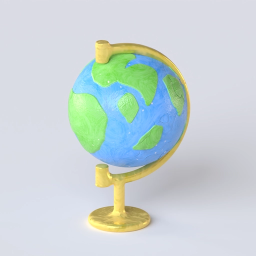Globe 3D model