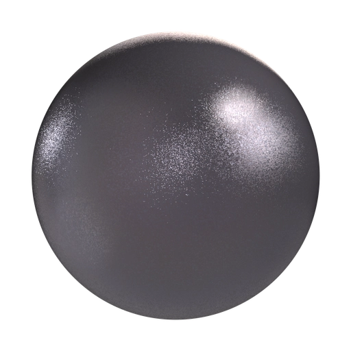 Glossy Black Plastic 3D material