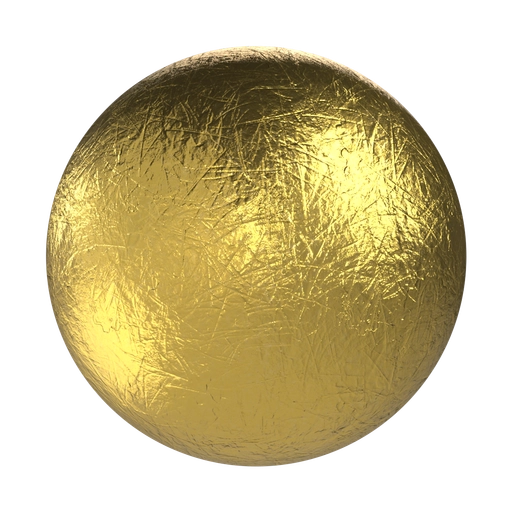 Gold Leaf 3D material