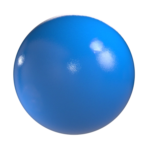 Grainy Blue Plastic 1 3D material