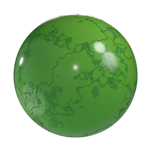 Green Marble 3D material