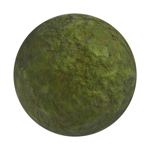 Green Moss 2 3D material