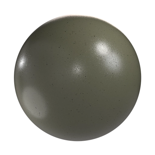 Green Rough Spotted Plastic 3D material