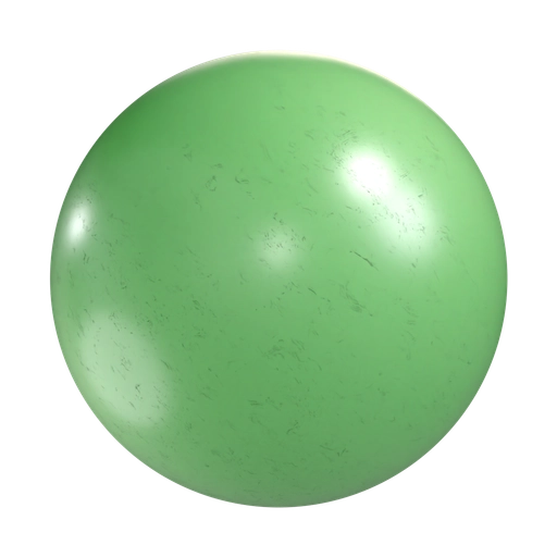 Green Scratched Soap 3D material