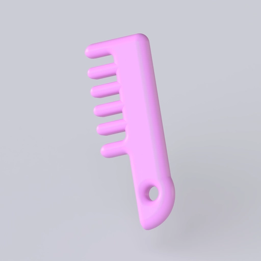 Hair Comb 3D model