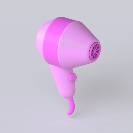 Hair Dryer 3D model