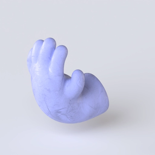 Hand 6 3D model