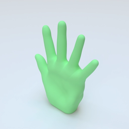 Hand Size 11 3D model