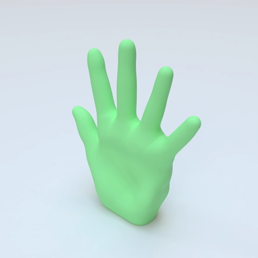 Hand Size 12 3D model