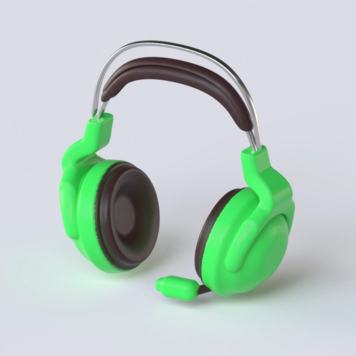Headphones 3D model