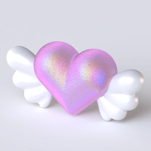 Heart Icon 3D model