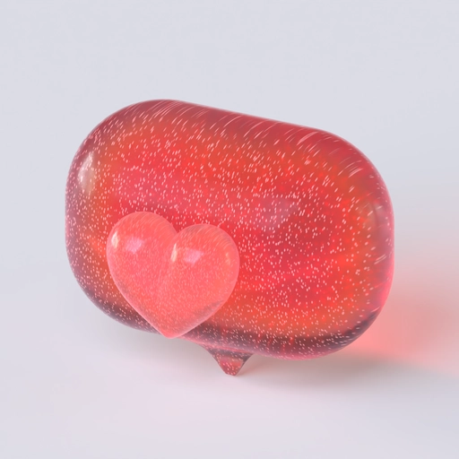 Heart Icon 3D model