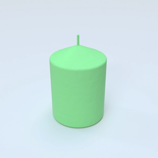 Hemsjö Candle 8x5,7cm 3D model