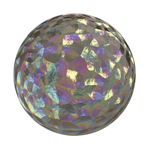 Holographic Crystal 3D material