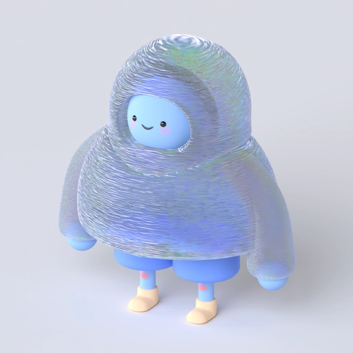 Hoodie Guy 3D model