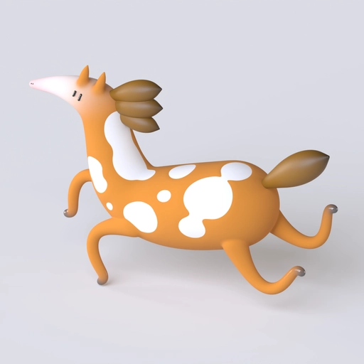 Horse 3D model