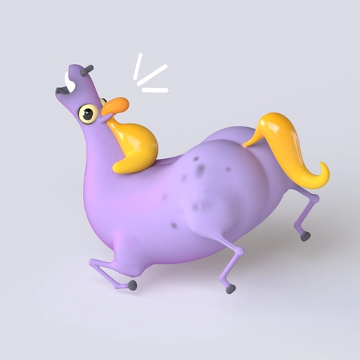 Horse 2 3D model