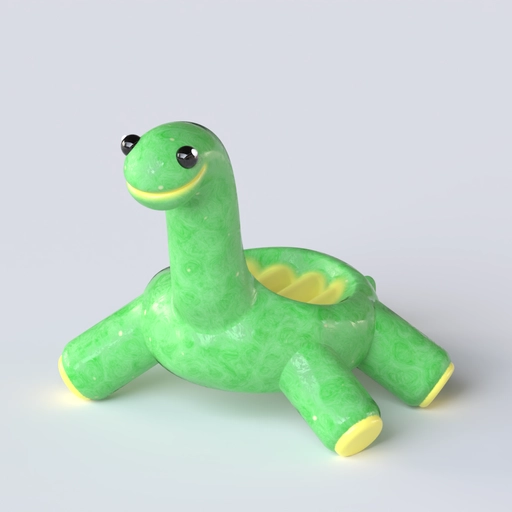 Inflatable Dinosaur 3D model