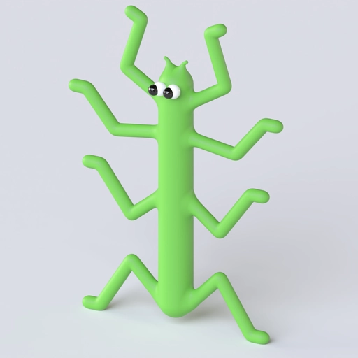 Insect Character 3D model