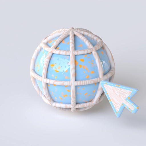 Internet Icon 2 3D model
